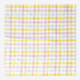 Fabric napkins with milti coloured checks - 2 pcs Home Flying Tiger Copenhagen 