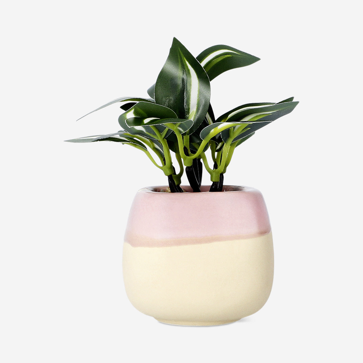 Faux succulent in pink ceramic pot - Flying Tiger Copenhagen