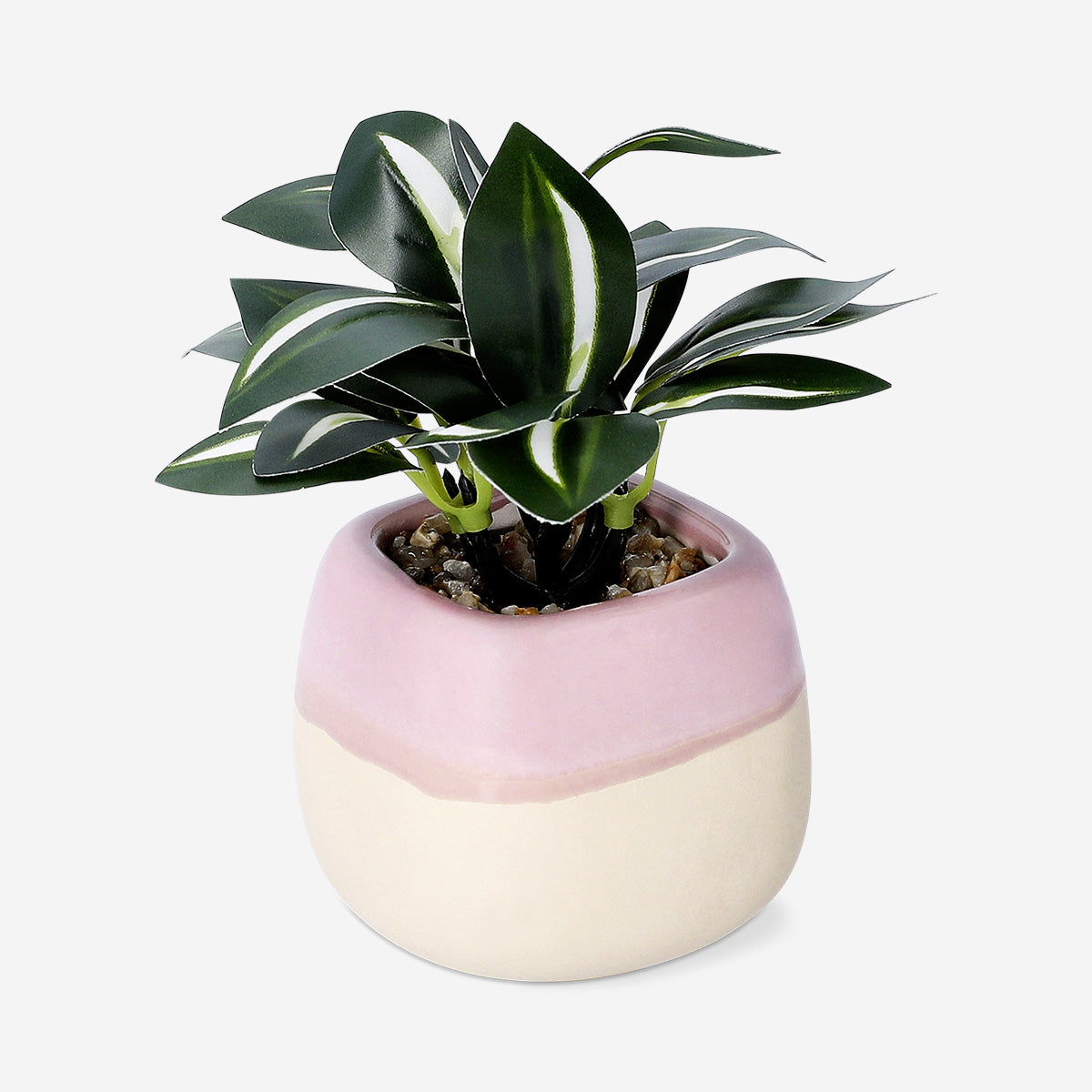 Faux succulent in pink ceramic pot - Flying Tiger Copenhagen