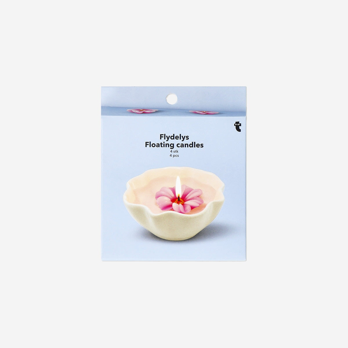 Floating flower candles - 4 pcs Home Flying Tiger Copenhagen 