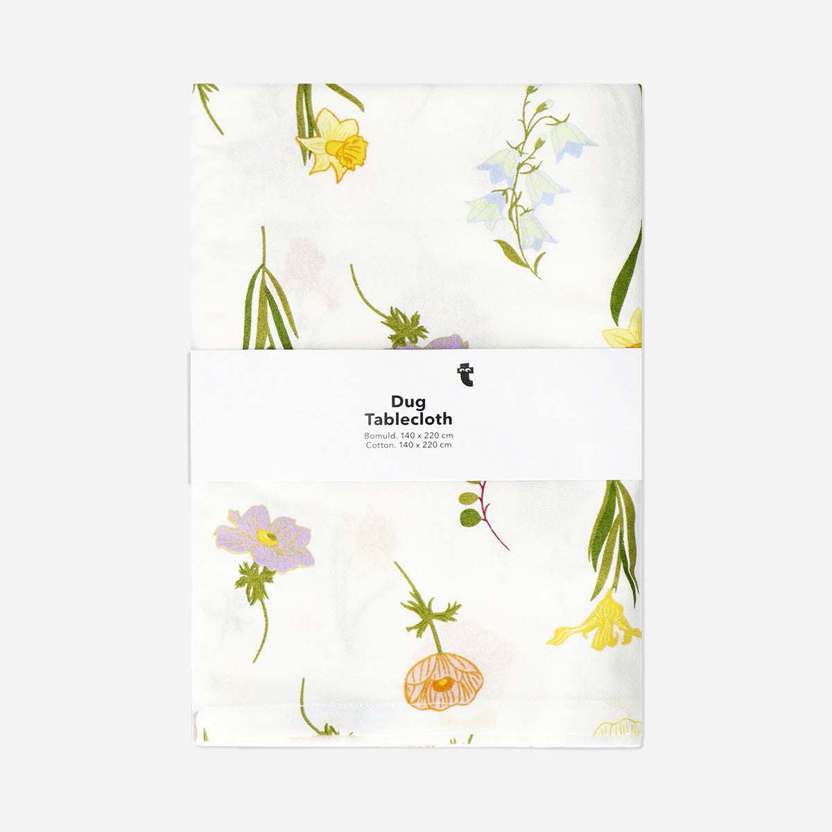 Floral tablecloth - 140x220 cm