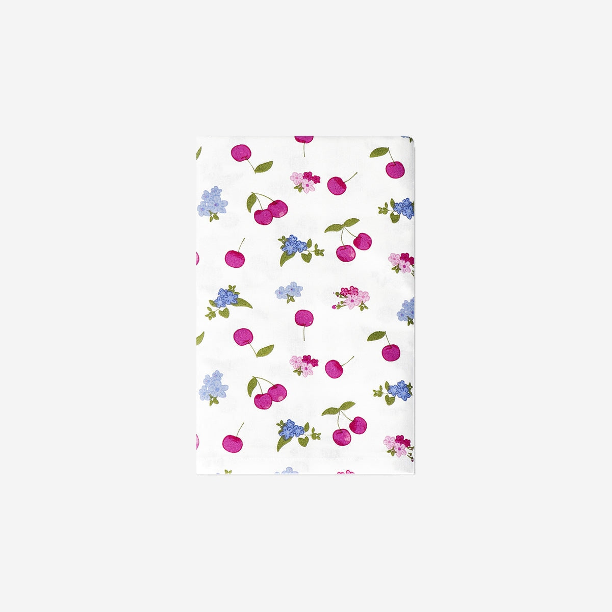 Tablecloth with flowers and cherries - 140x220 cm Home Flying Tiger Copenhagen 