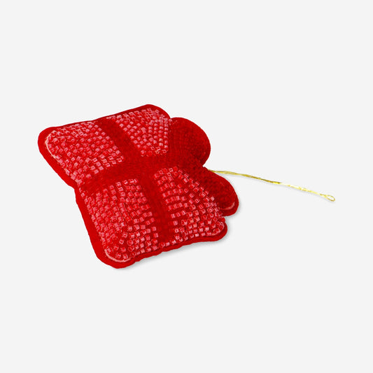 Gift ornament with beads