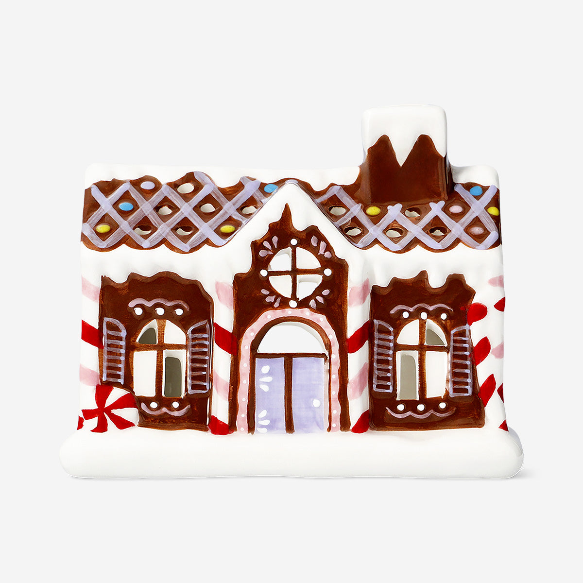 Gingerbread house tealight holder