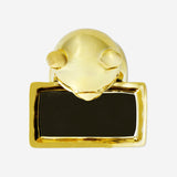 Gold bear trinket tray