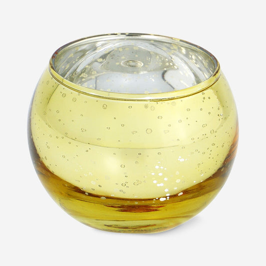 Gold tealight holder