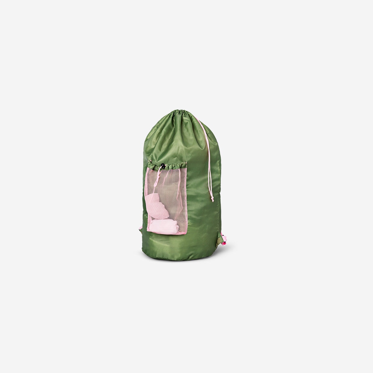Green cotton laundry bag Home Flying Tiger Copenhagen 
