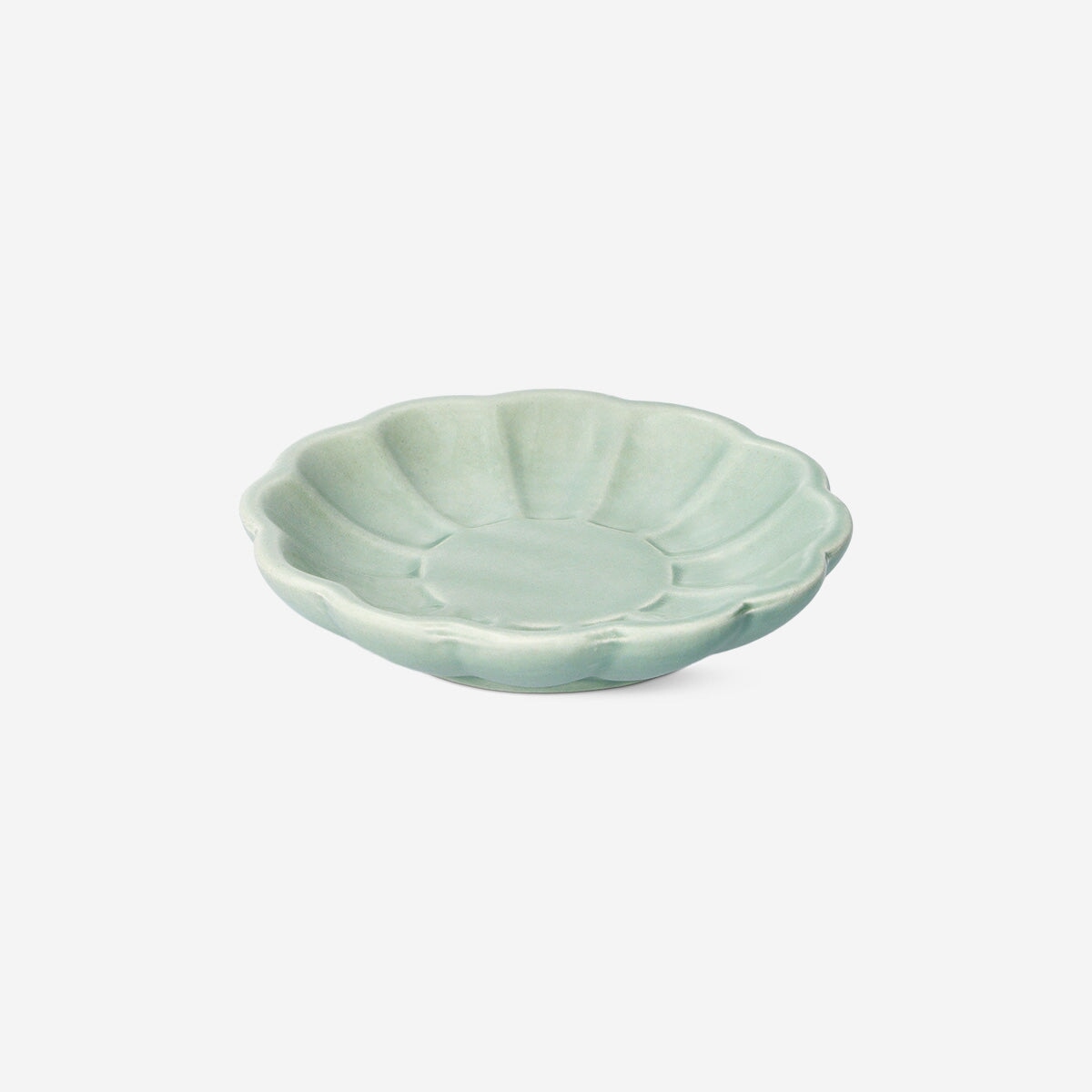 Green flower shaped dish - 10 cm Home Flying Tiger Copenhagen 
