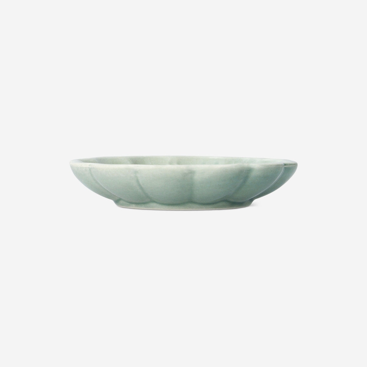Green flower shaped dish - 10 cm Home Flying Tiger Copenhagen 