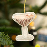 Hanging ornament - Cocktail with beads - Flying Tiger Copenhagen