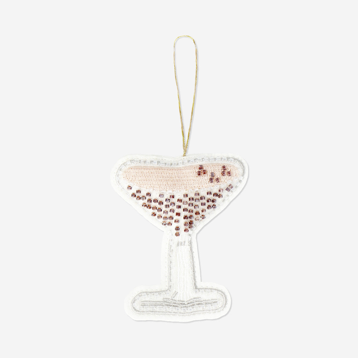 Hanging ornament - Cocktail with beads - Flying Tiger Copenhagen