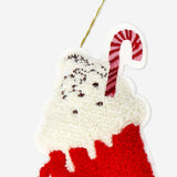 Hot chocolate bouclé ornament Home Flying Tiger Copenhagen 