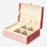 Flying Tiger Copenhagen jewelry box for home storage with multiple compartments and a sleek, modern design.
