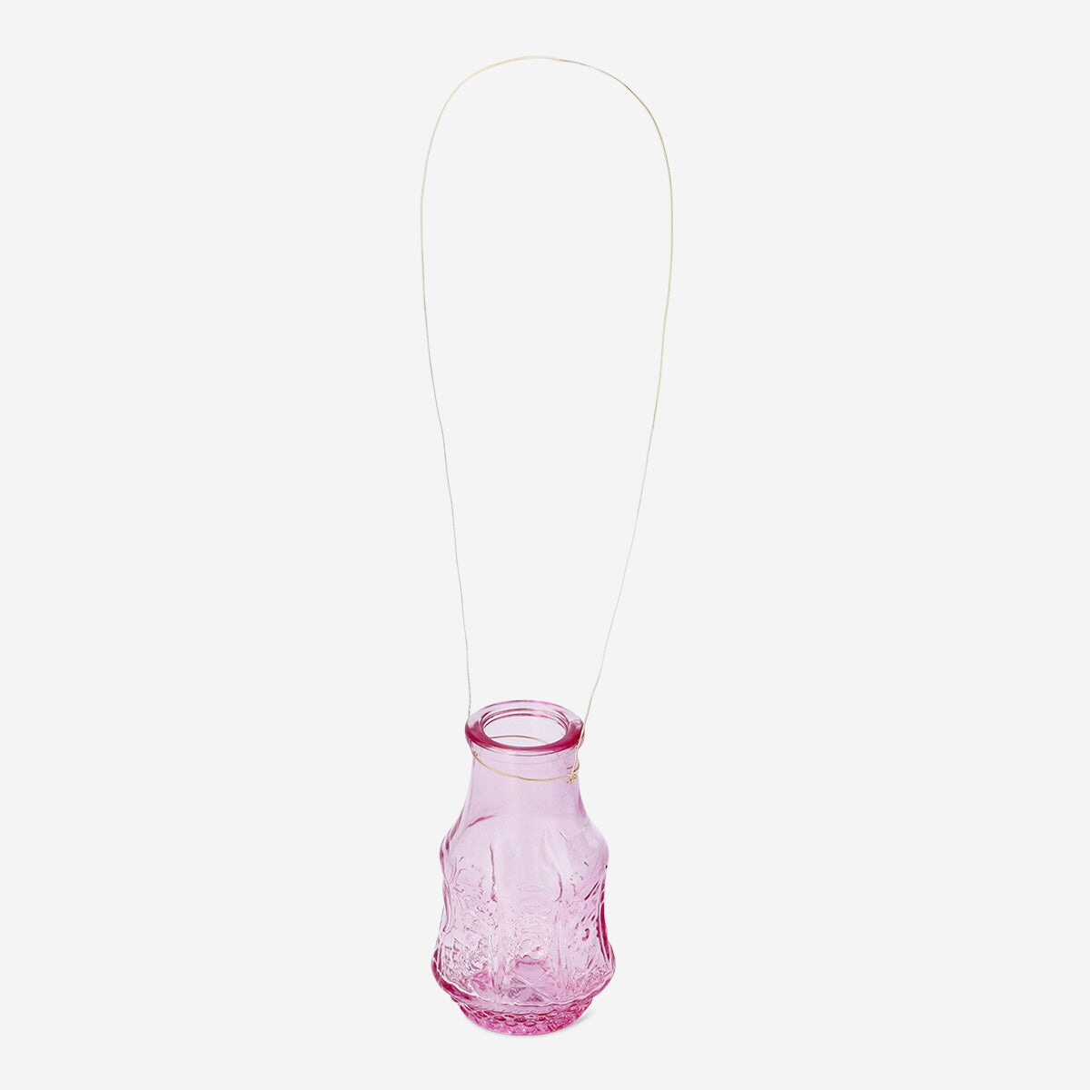 Mini pink glass vase Home Flying Tiger Copenhagen 