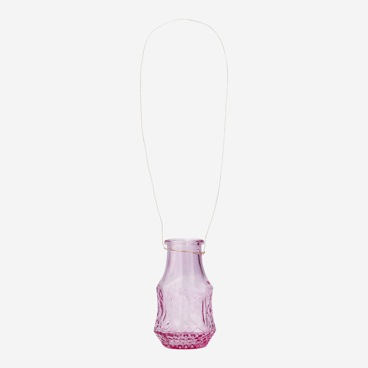 Mini pink glass vase Home Flying Tiger Copenhagen 