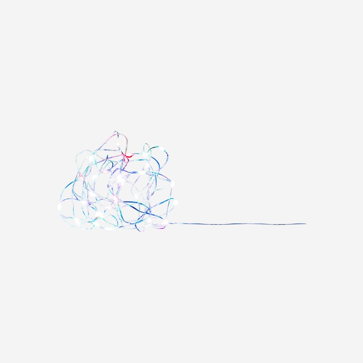 Multi-Coloured LED String Lights - 330 cm Home Flying Tiger Copenhagen 