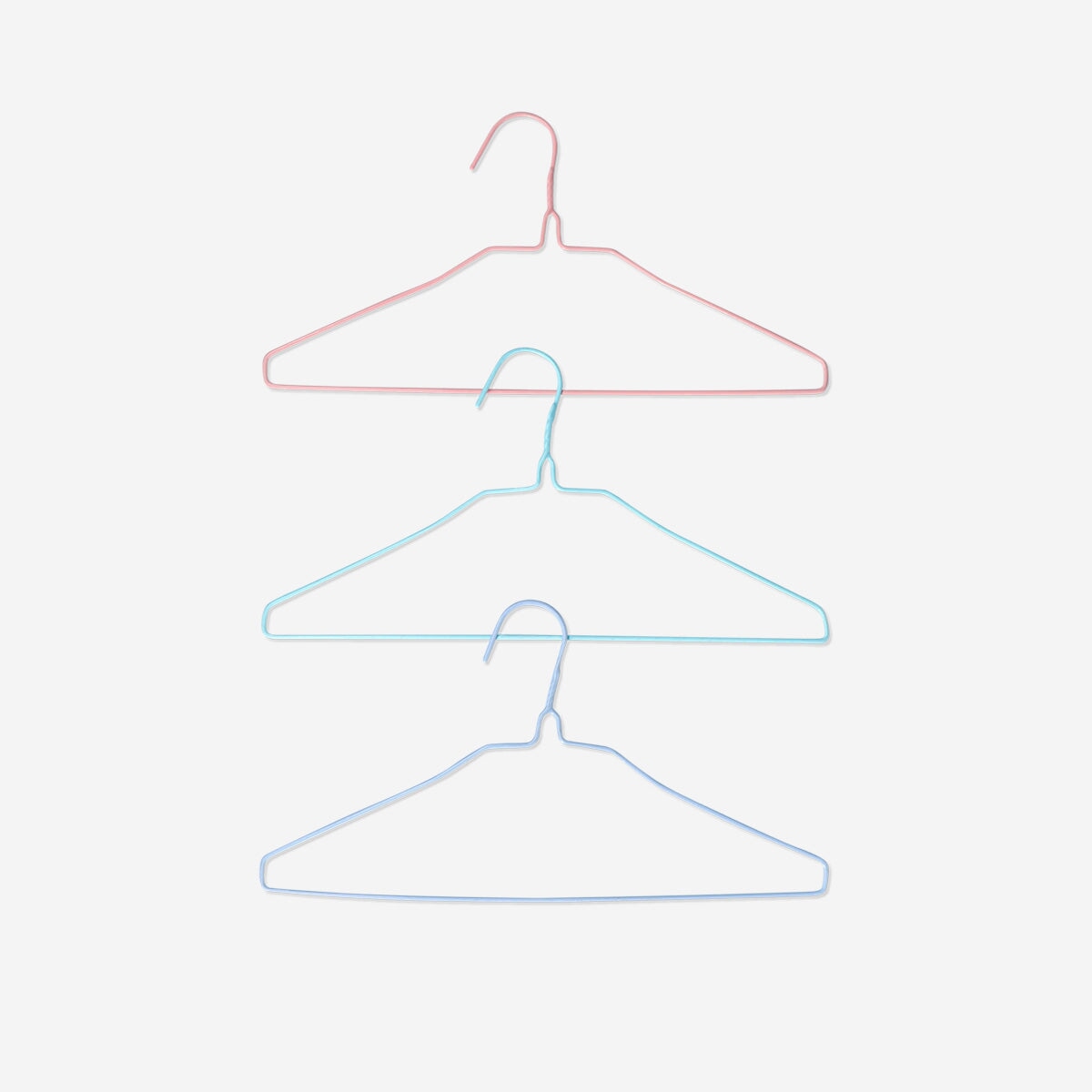 Multi coloured metal hangers - 6 pcs Home Flying Tiger Copenhagen 