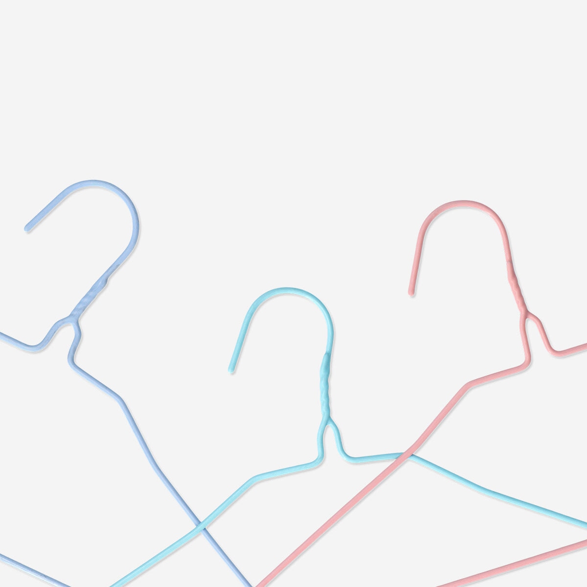 Multi coloured metal hangers - 6 pcs Home Flying Tiger Copenhagen 