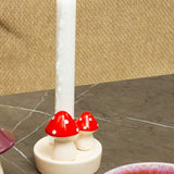 Mushroom candle holder home Flying Tiger Copenhagen 