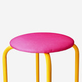 Orange and pink stool home Flying Tiger Copenhagen 