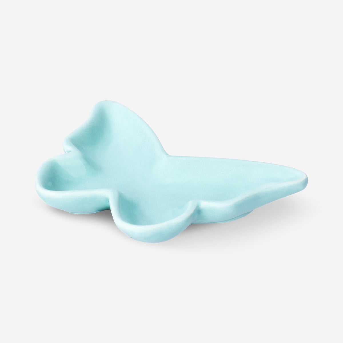 Blue butterfly dish - 13 cm