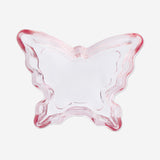 Pink butterfly tealight holder
