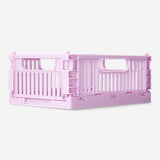 Pink collapsible storage box - 22 cm