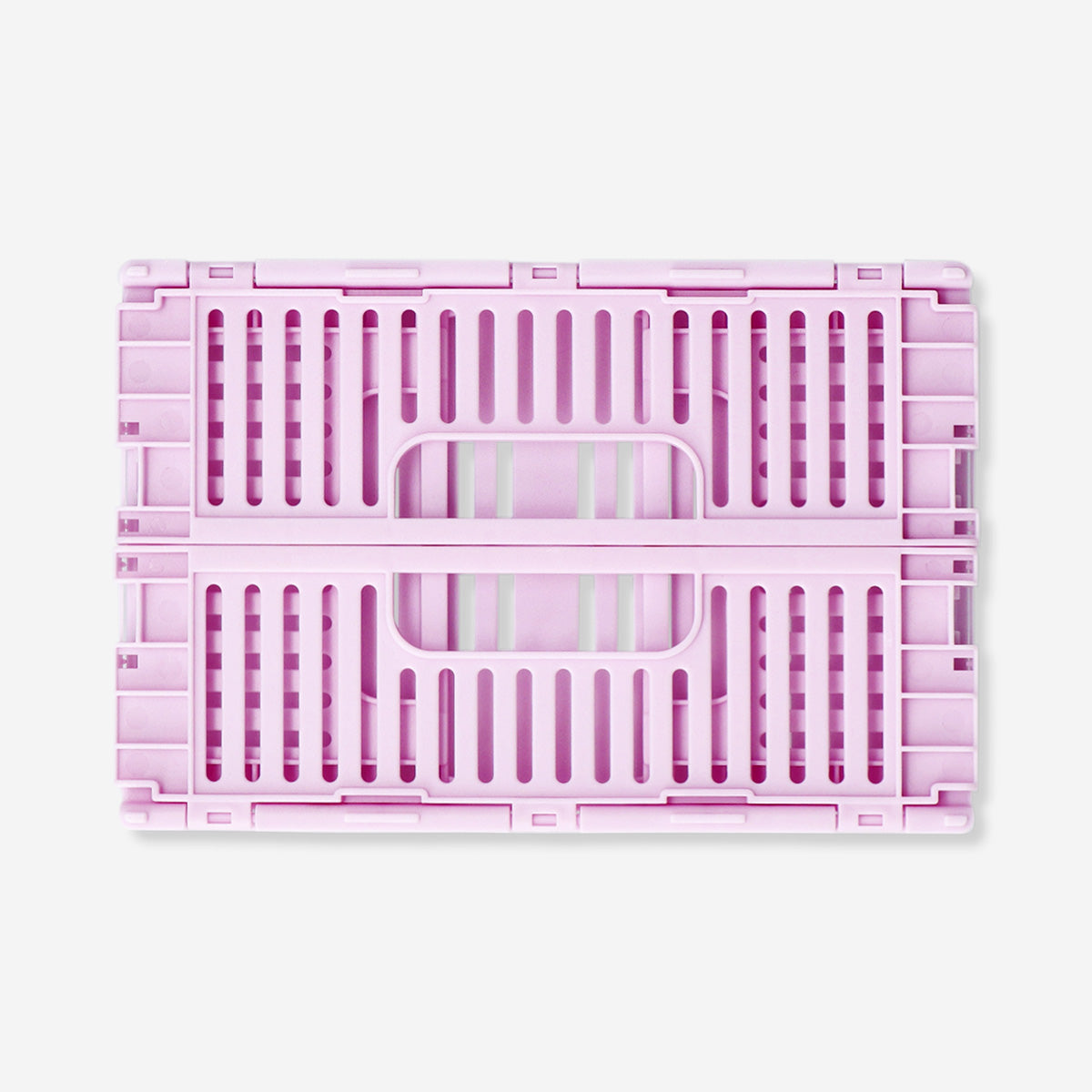 Pink collapsible storage box - 22 cm