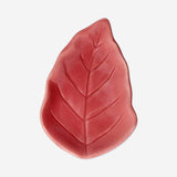 Pink ceramic leaf trinket tray - 13 cm Home Flying Tiger Copenhagen 