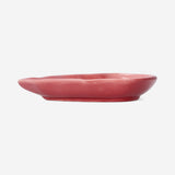 Pink ceramic leaf trinket tray - 13 cm Home Flying Tiger Copenhagen 