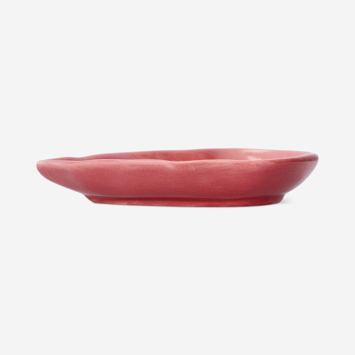 Pink ceramic leaf trinket tray - 13 cm Home Flying Tiger Copenhagen 