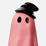 Pink luminious ghost with hat - 13 cm Home Flying Tiger Copenhagen 