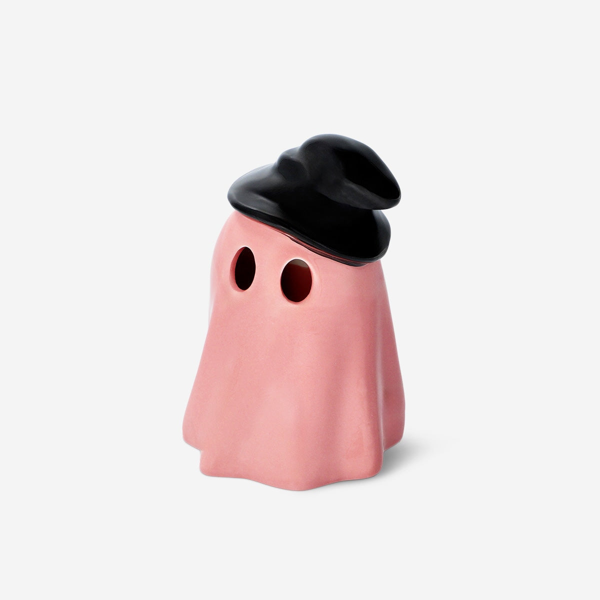 Pink luminious ghost with hat - 13 cm Home Flying Tiger Copenhagen 