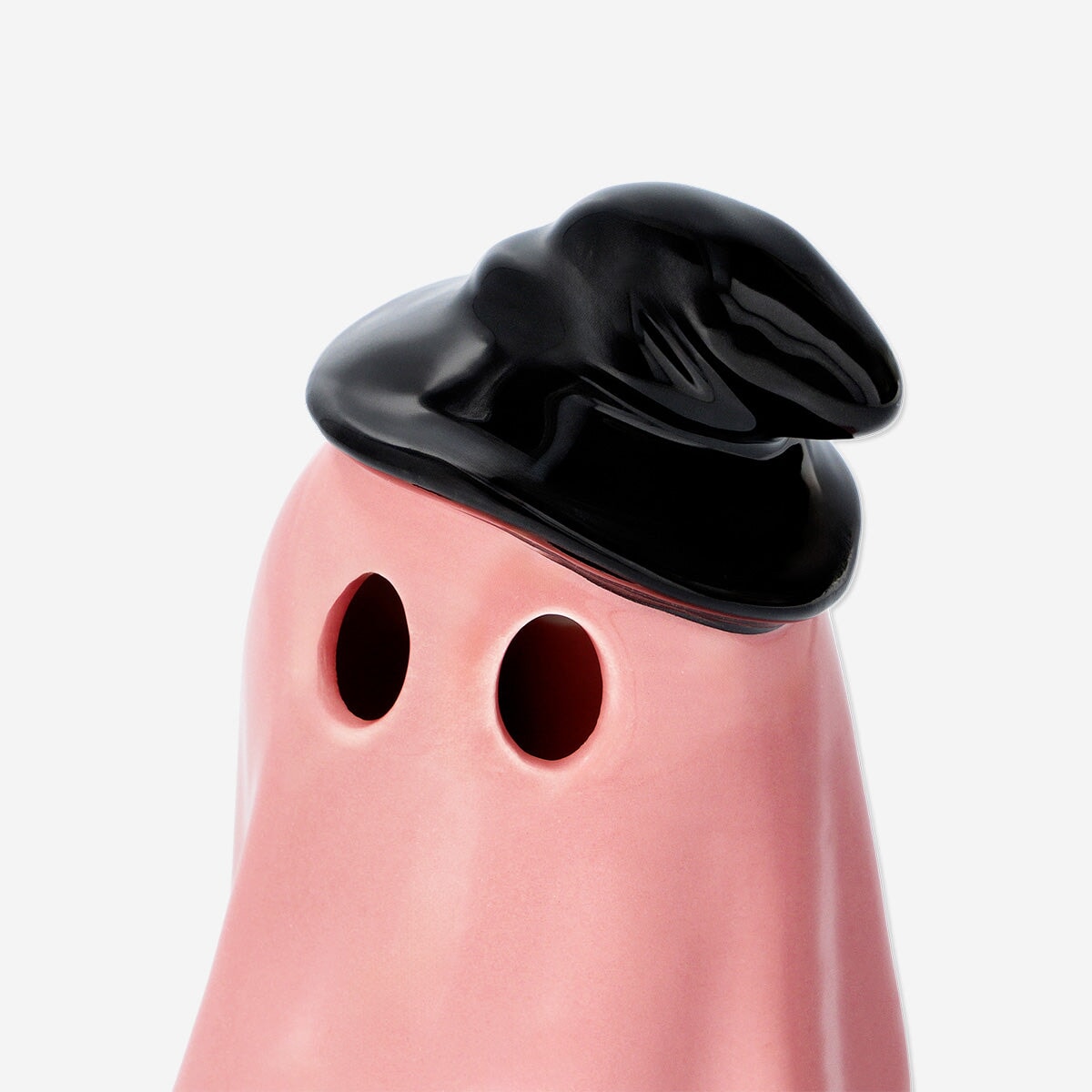 Pink luminious ghost with hat - 13 cm Home Flying Tiger Copenhagen 