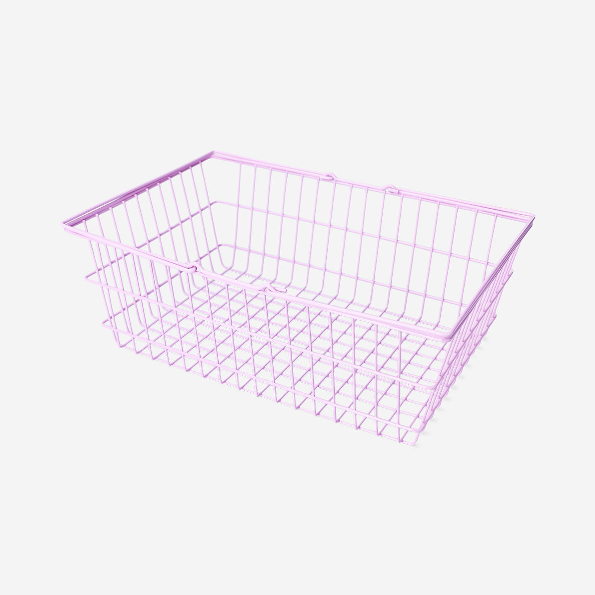 Pink wire basket
