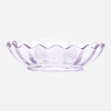 Purple candle holder from Flying Tiger Copenhagen, stylish home decor accessory with a sleek design and vibrant color.