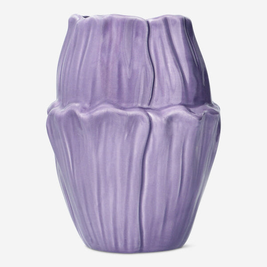 Purple flower vase - 15 cm