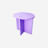 Purple Flying Tiger Copenhagen side table, 40 cm tall, with a sleek round design, perfect for living room or bedroom decor.