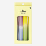 Red dip dye candles - 4 pcs Home Flying Tiger Copenhagen 