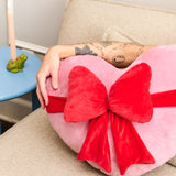 Red heart with bow cushion - Flying Tiger Copenhagen