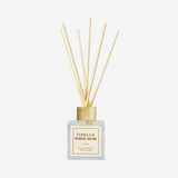 Flying Tiger Copenhagen reed diffuser with white musk fragrance, 50 ml, home decor scent, elegant bottle with reeds.