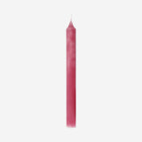 Rose pink dinner candle from Flying Tiger Copenhagen, 24 cm tall, ideal for home decor and table settings.