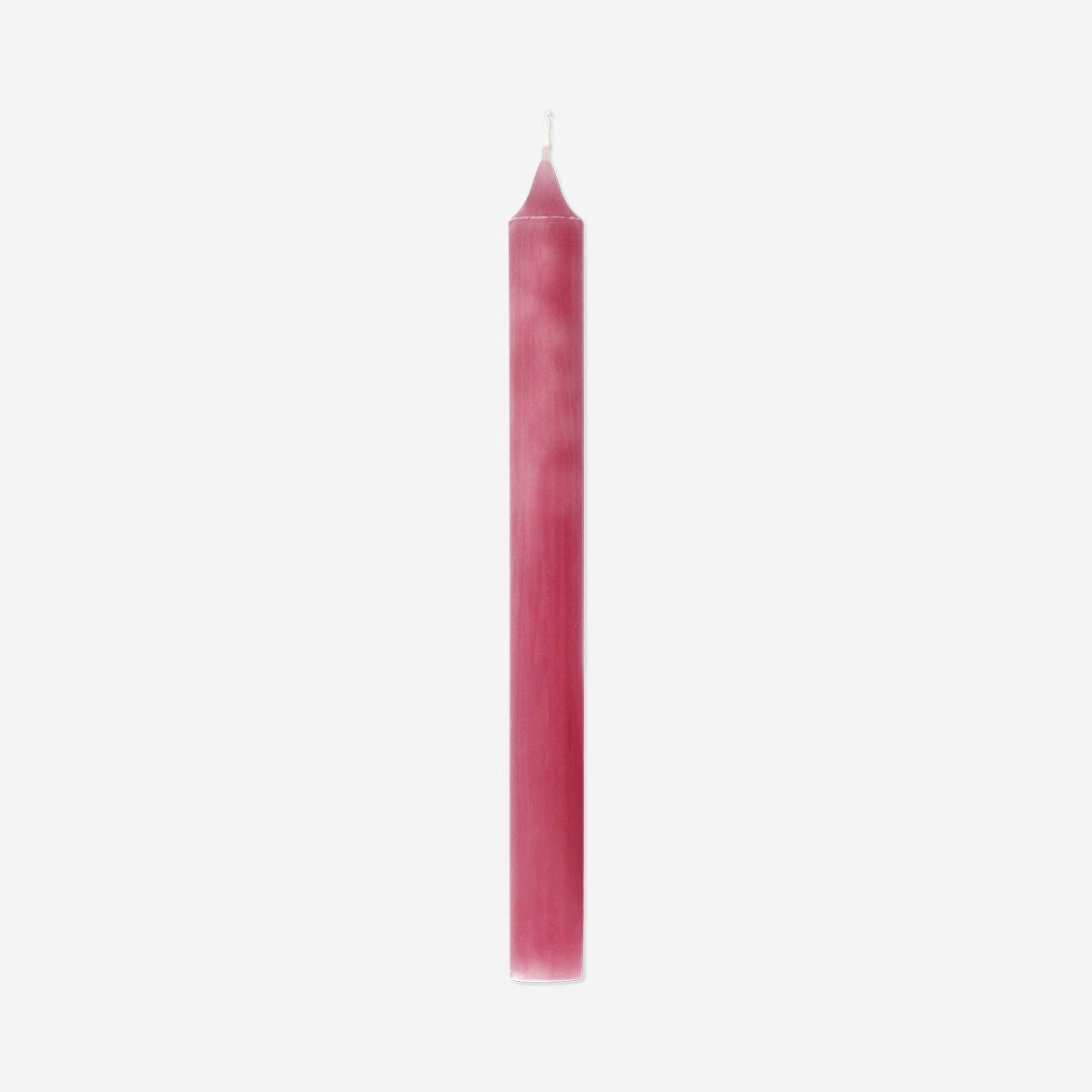Rose pink dinner candle from Flying Tiger Copenhagen, 24 cm tall, ideal for home decor and table settings.