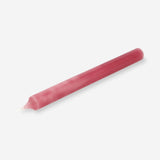 Rose pink dinner candle by Flying Tiger Copenhagen, 24 cm tall, ideal for home table decor and ambient lighting.