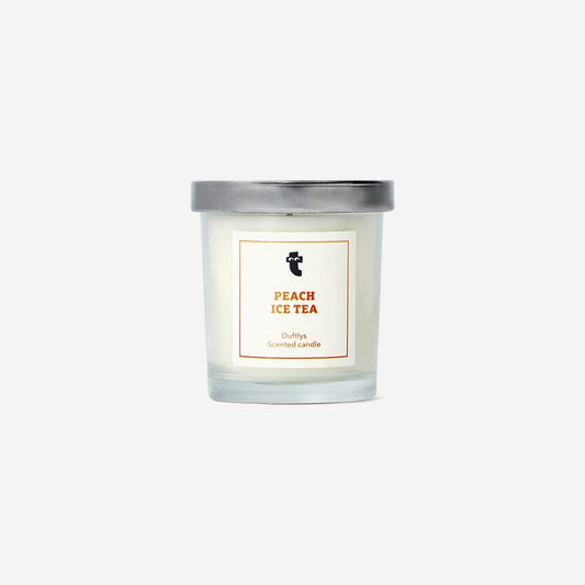 Scented candle  with peach fragrance