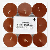 Scented Tealights with Bergamot and Wood Fragrance - 18 pcs Home Flying Tiger Copenhagen 