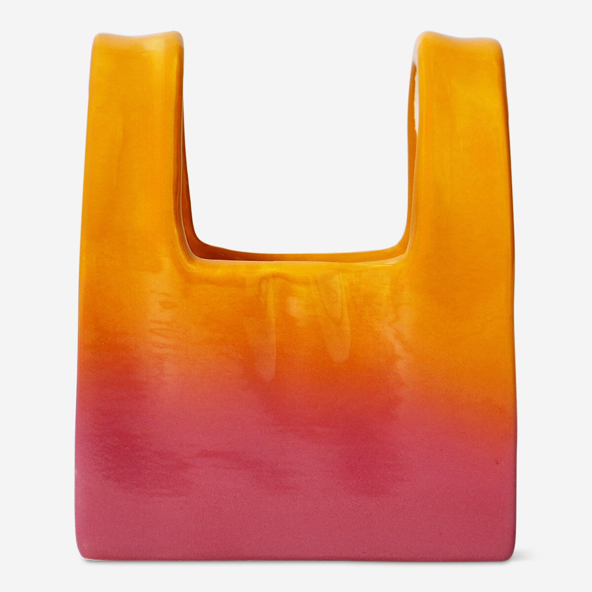 Shopping bag shaped vase Home Flying Tiger Copenhagen 