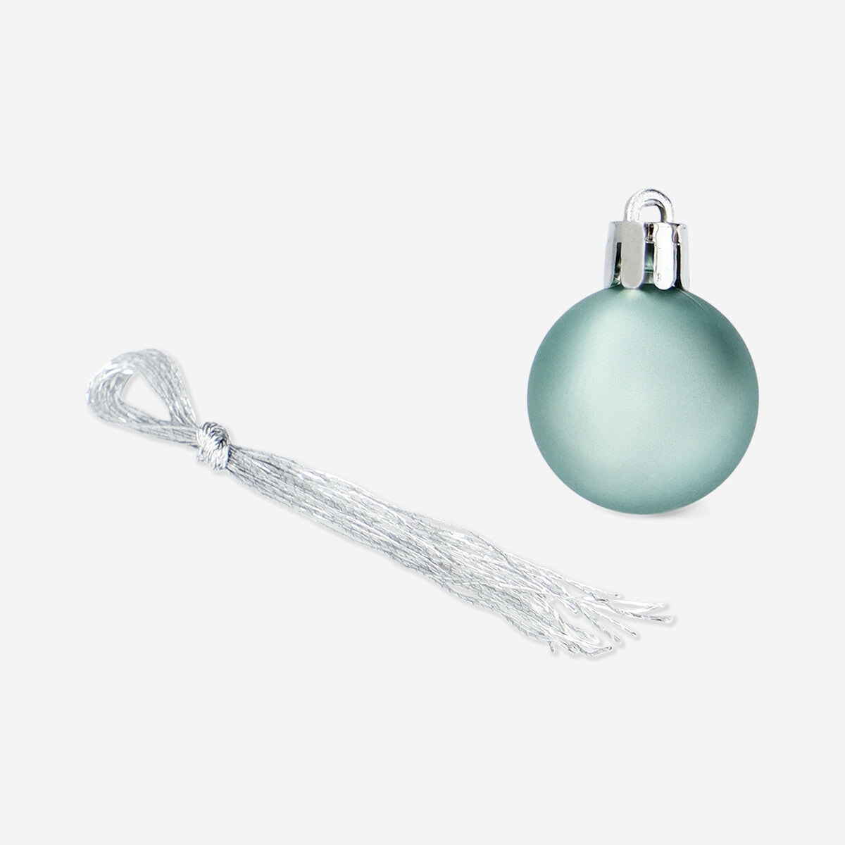 Small plastic baubles in pastel colours - 12 pcs Home Flying Tiger Copenhagen 