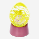 Small Flying Tiger Copenhagen snow globe for home decor, featuring a festive scene inside a clear glass globe.