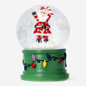 Flying Tiger Copenhagen 6 cm snow globe featuring Santa Claus, perfect as a festive holiday home decoration.